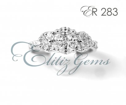 แหวนแต่งงานเพชร ER283